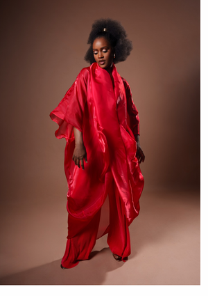 NAYA SET (PINKISH RED)