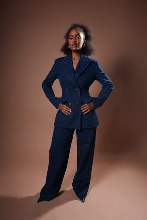 NALI DENIM SUIT SET