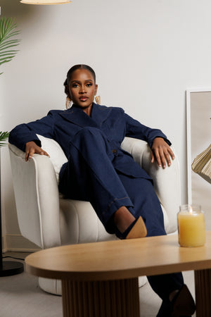 NALI DENIM SUIT SET