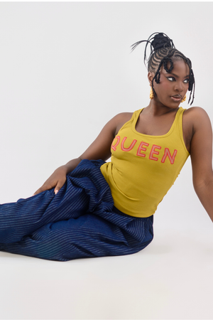 QUEEN TANK (Golden Olive)
