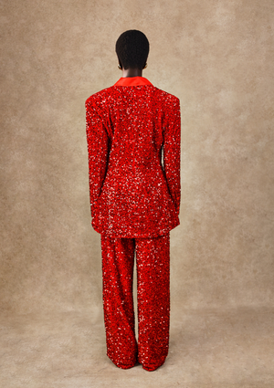 ROUGE BLAZER SET