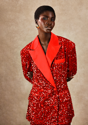 ROUGE BLAZER SET