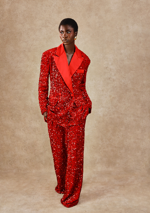 ROUGE BLAZER SET
