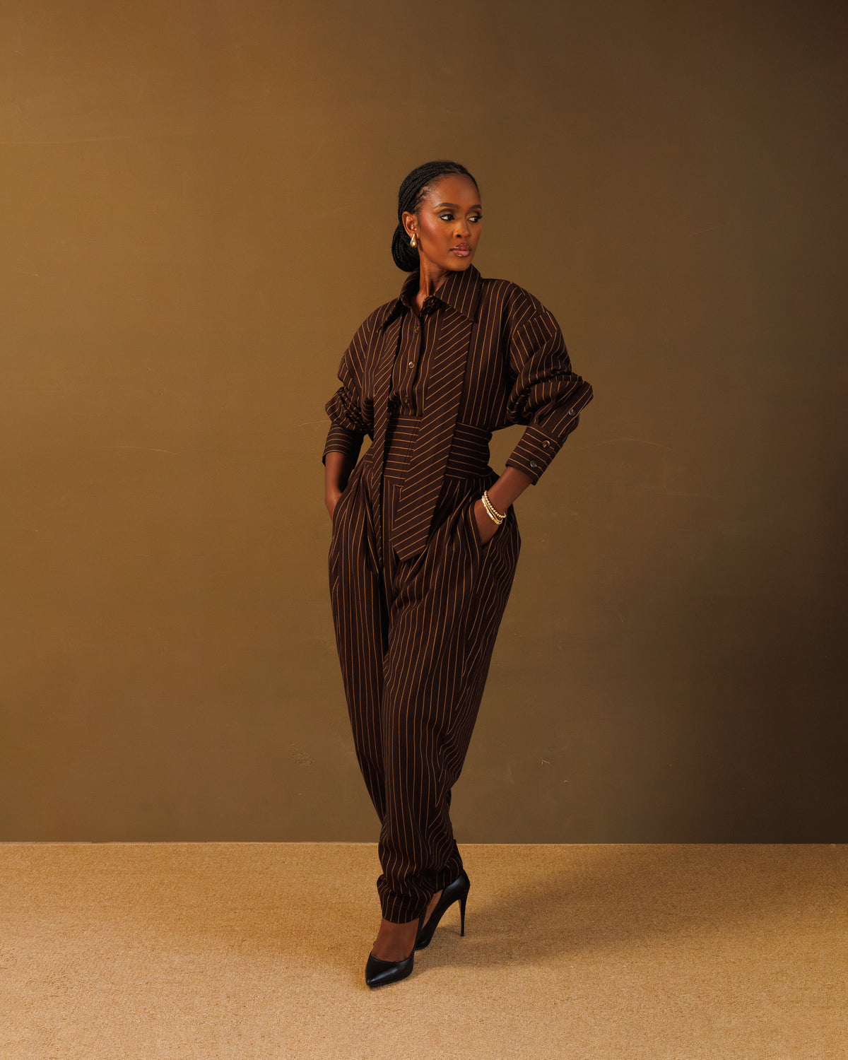 LUXE SET (BROWN)