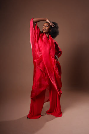 NAYA SET (PINKISH RED)