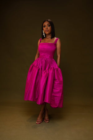 NADE DRESS(Pink)