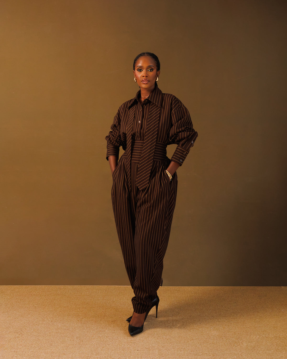 LUXE SET (BROWN)