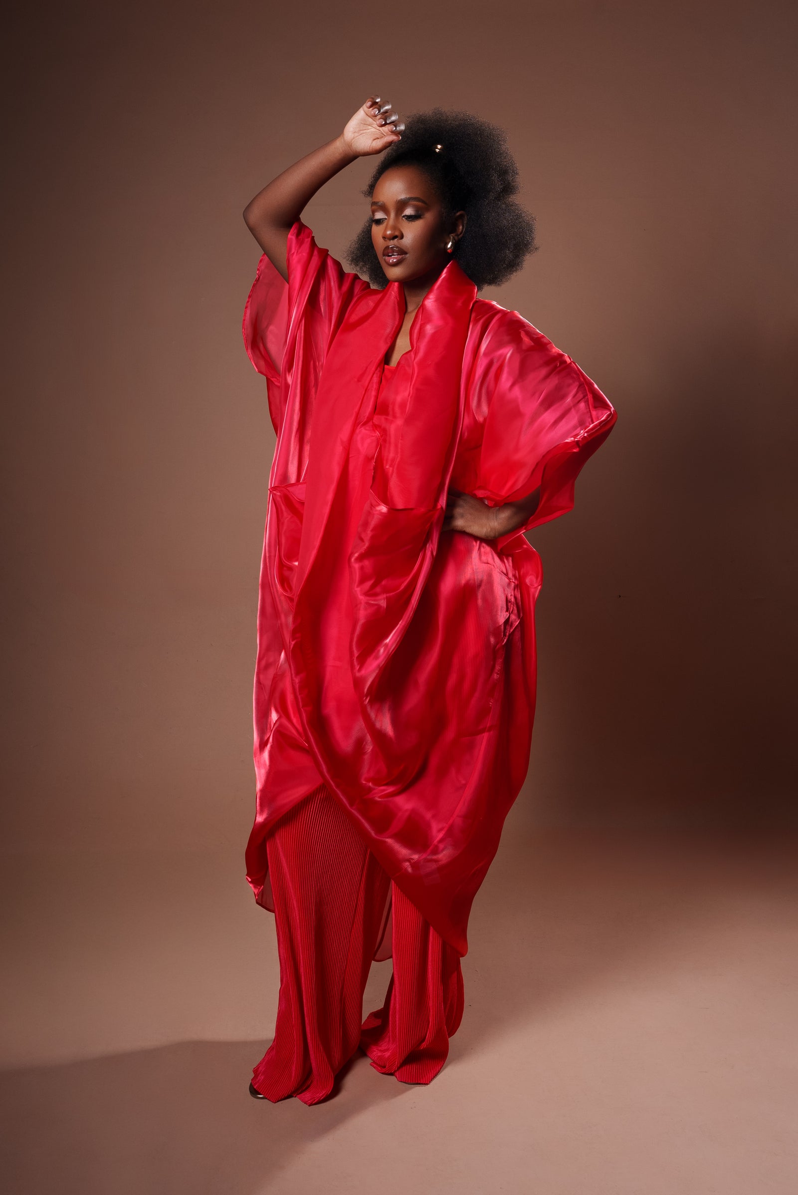 NAYA SET (PINKISH RED)