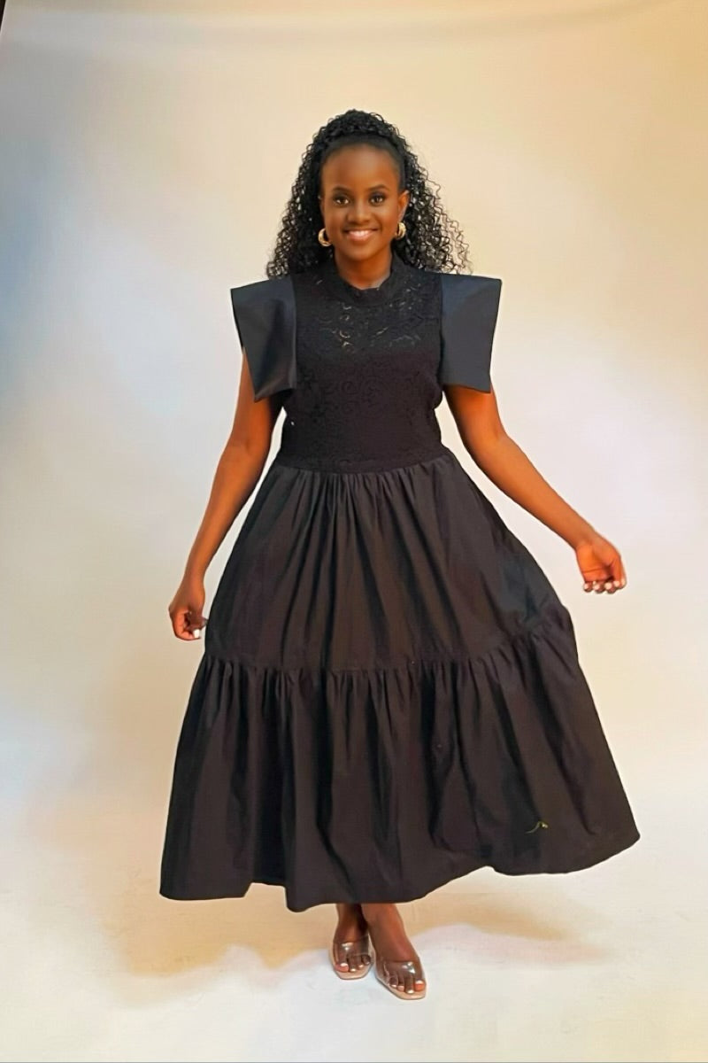CARLY DRESS ( Black)