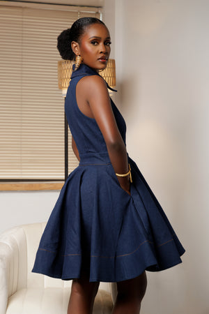 NOVA DENIM DRESS