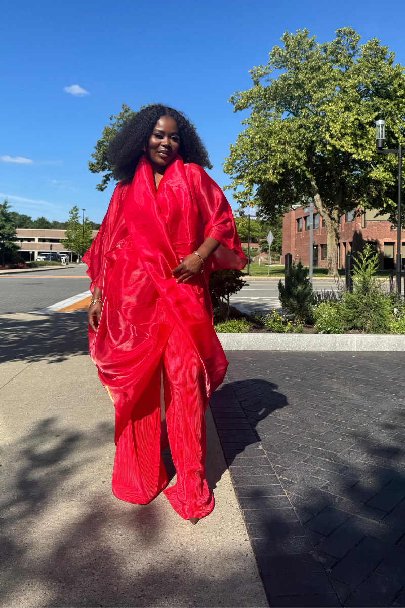 NAYA SET (PINKISH RED)