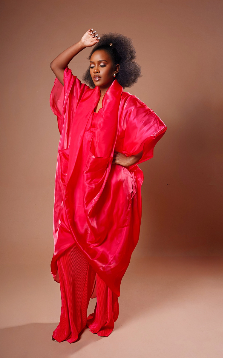 NAYA SET (PINKISH RED)