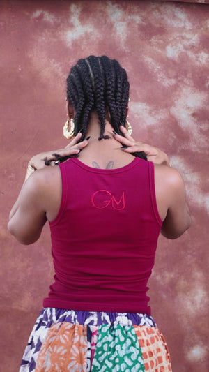 QUEEN TANK (Burgundy)