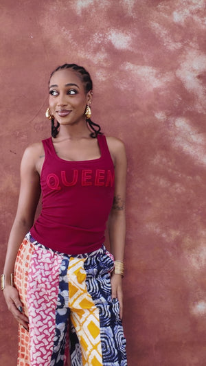 QUEEN TANK (Burgundy)