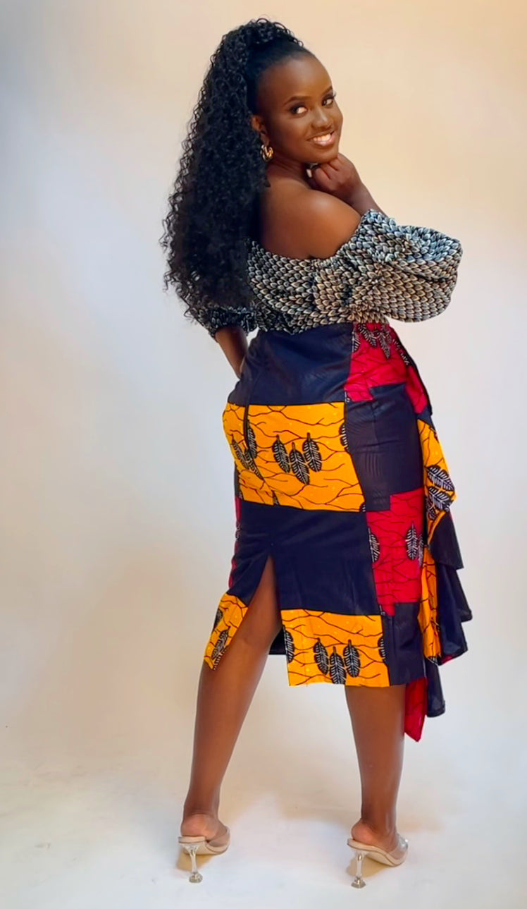 SELIN MIX-MATCH DRESS