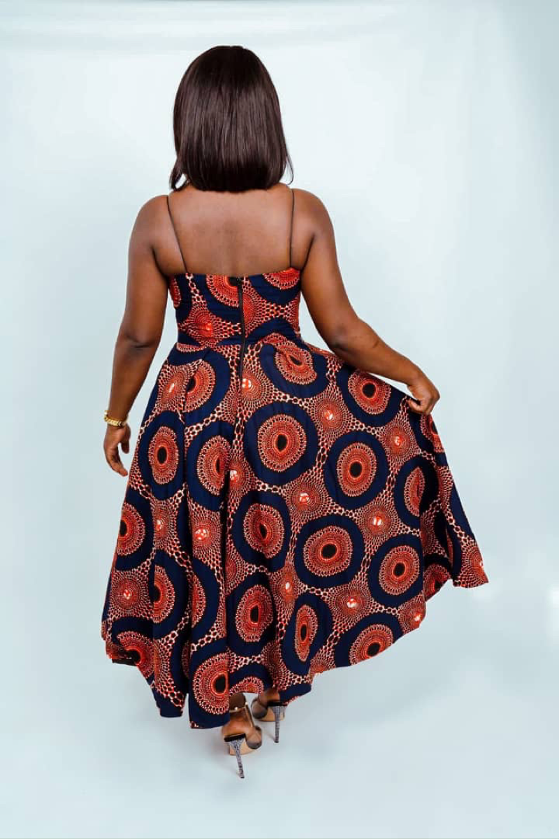 PRINCESS  ANKARA DRESS