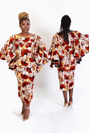 BELL SLEEVE DRESS